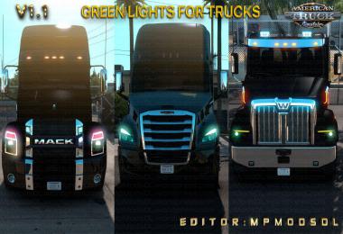 Green Lights For Trucks Mod For ATS Single-Multiplayer v1.1