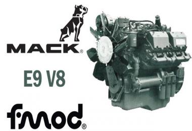Mack E9 V8 sound 1.39