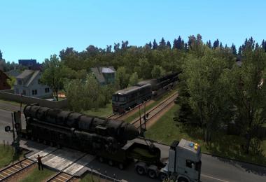 Military oversized cargo for DLC Beyond the Baltic Sea v9.0