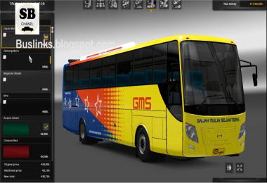 Mod bus ETS2 indonesia Laksana Nucleus ETS2 v1.25