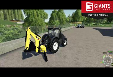 CAT Backhoe for tractors v1.0