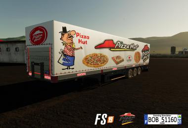 FS19 Trailer Pizza Hut By BOB51160 v1.0.0.0
