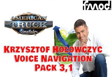 Krzysztof Holowczyc Voice Navigation Pack ATS v3.1