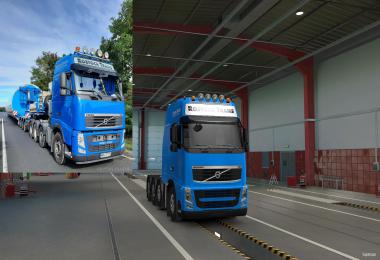 Rostock Trans Skin for Schumi's Volvo FH&FH16 2009 Reworked 1.39