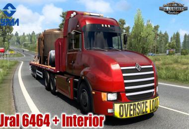 [ATS] Ural 6464 + Interior v1.3 1.40.x