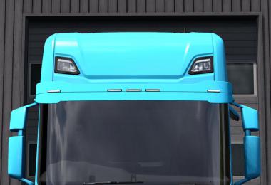 Painted Stock Sunsield for Scania Next-Gen v1.0