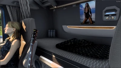 Beige Interior for DAF XG 2021 v0.8