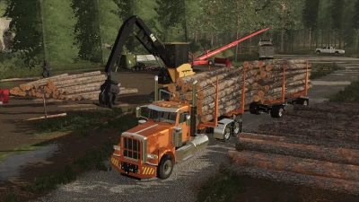 Peterbilt 389 Log trucks v1.0
