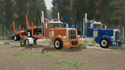 Peterbilt 389 Log trucks v1.0