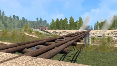 New Truckers Map Mod For ATS 1.46 ( Dangerous Roads Map )