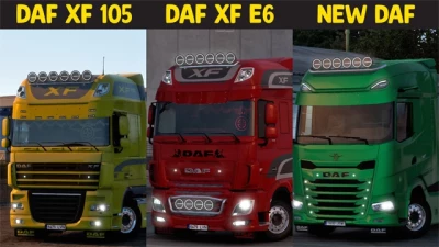 Paccar MX 13 for DAF XF105, DAF E6 and DAF 2021 v3.2