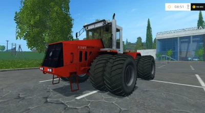 KIROWIEC K 744 P3 4WD OLD RED V1.0