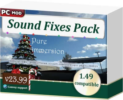 ATS Sound Fixes Pack v23.99