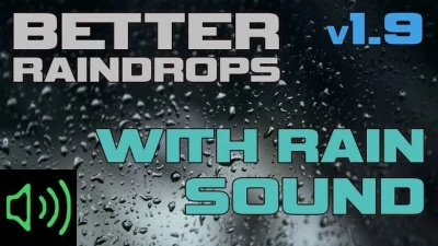 Better Raindrops with Sounds v1.9 1.49