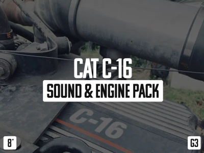 CAT C-16 Sound & Engine Pack v1.2 1.49