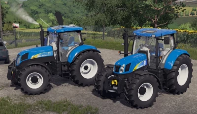 New Holland T6 4 and 6 cyl Series PACK v1.0.0.0