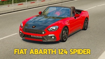 [ATS] FIAT / Abarth 124 Spider + Interior v1.150 by trzpro 1.49.x