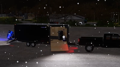 FS22 Enclosed Snowmobile Trailer CHS BETA