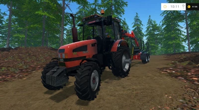 MTZ 1523 4WD NEW RED V1.0