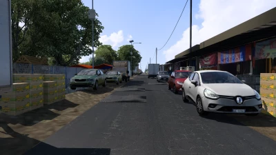 New Narrow Roads Map Mod For ETS2 1.49 and 1.50