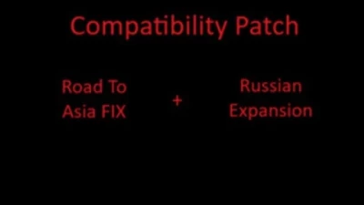 Road To Asia FIX - Russian Expansion Compatibility Fix v1.0 1.49