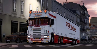 Scania R4 H.M Verploegen + Trailer Combo v2.0 1.49