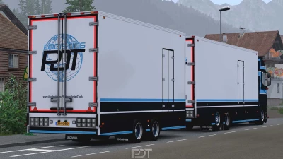 Scania S650 Tandem + Trailer PDT Logistics v4.0 1.49