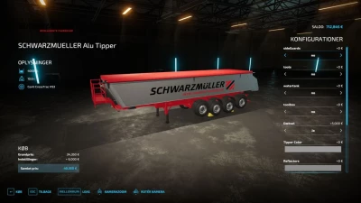 Schwarz Mueller Alu 4 axles Tipper trailer v1.0.0.0