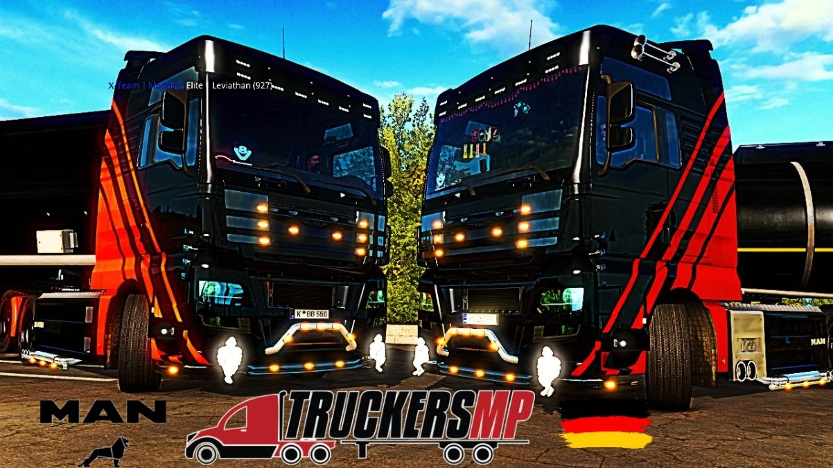 MAN TGX Euro 6 Custom Tuning for Multiplayer 1.44.X [TruckersMP] V1.0 