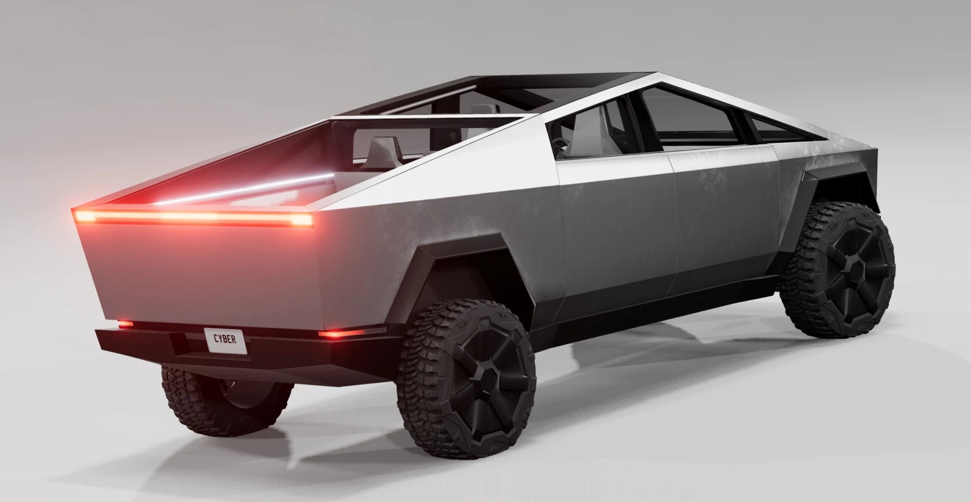 2024 Tesla Cybertruck Has 845-HP Cyberbeast Trim, Baseball-Deflecting Body