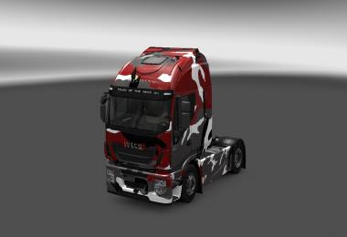  Skins Pack Otelo Camuflaje Rojo