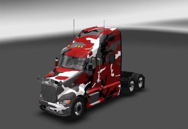  Skins Pack Otelo Camuflaje Rojo