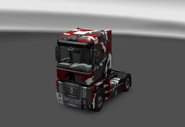  Skins Pack Otelo Camuflaje Rojo