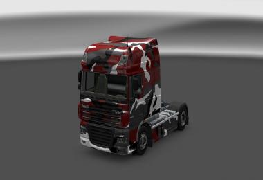  Skins Pack Otelo Camuflaje Rojo