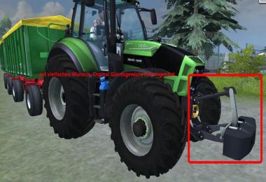 Deutz TTV 7260 with trailer v2.0