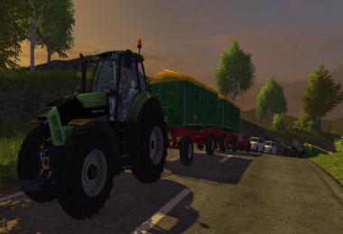 Deutz TTV 7260 with trailer v2.0