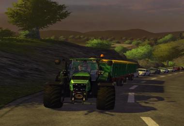 Deutz TTV 7260 with trailer v2.0