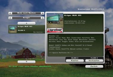 Kroger MUK 303 Agravis v1.0