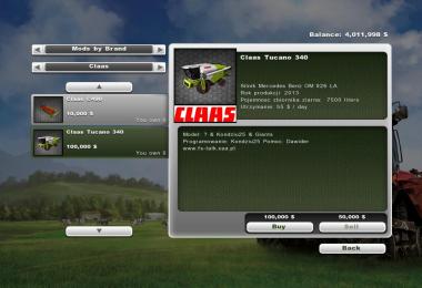 Lexion 780 TT Cat Mf Pack v1.0