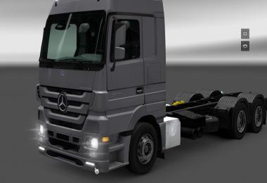 MB Actros MP III mega mod + Tandem mod + truck skin pack