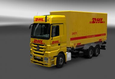MB Actros MP III mega mod + Tandem mod + truck skin pack