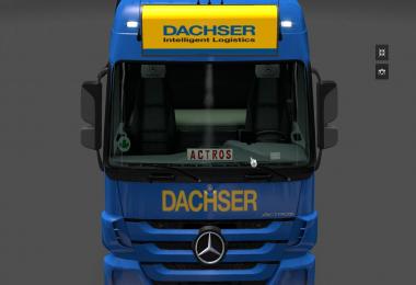 MB Actros MP III mega mod + Tandem mod + truck skin pack