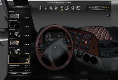 MB Actros MP III mega mod + Tandem mod + truck skin pack