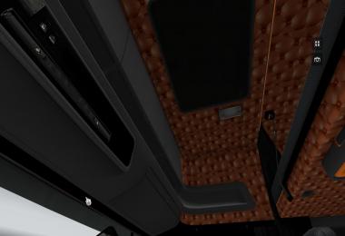 Scania Black/Orange Interior