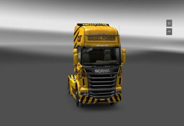 Cat Scania skin