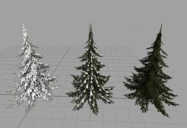 Christmas tree with snow v1.0