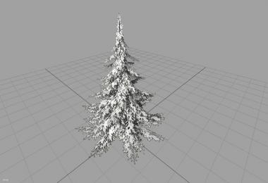 Christmas tree with snow v1.0