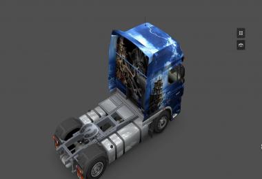 Daf Blue Sea Pirate skin