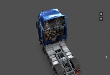 Daf Blue Sea Pirate skin