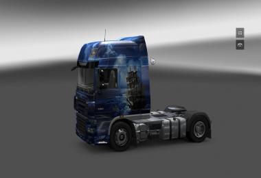 Daf Blue Sea Pirate skin